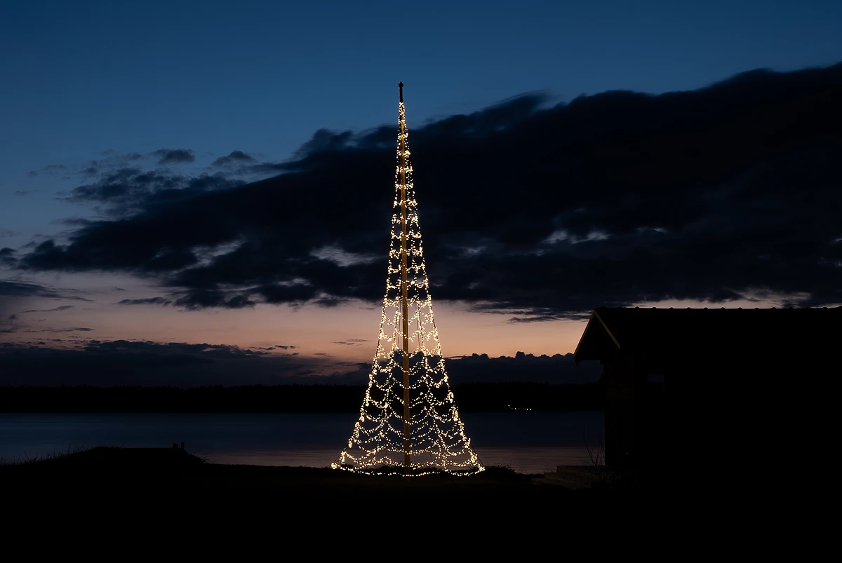 Glimma Lipputankovalo Lämminvalkoinen